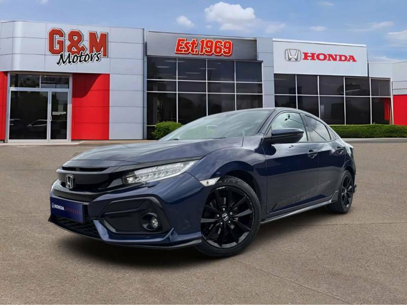 Honda Civic 1.5 Vtec Turbo Sport Cvt - 2021 21 Blue #4