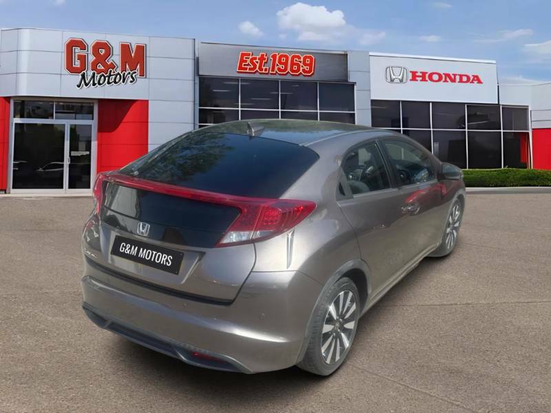 Honda Civic 1.8 I-vtec Se Plus Brown #6