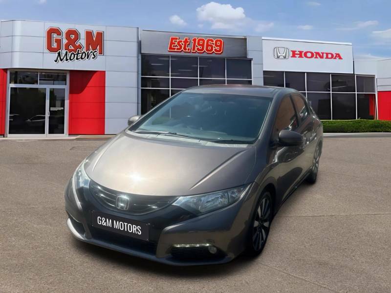 Honda Civic 1.8 I-vtec Sr Tourer Black #10
