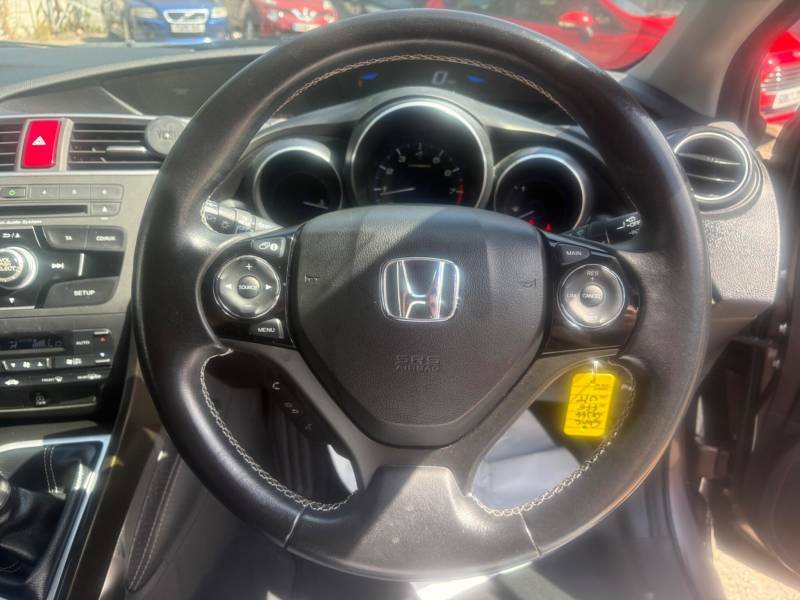 Honda Civic 1.8 I-vtec Sr Tourer Black #19