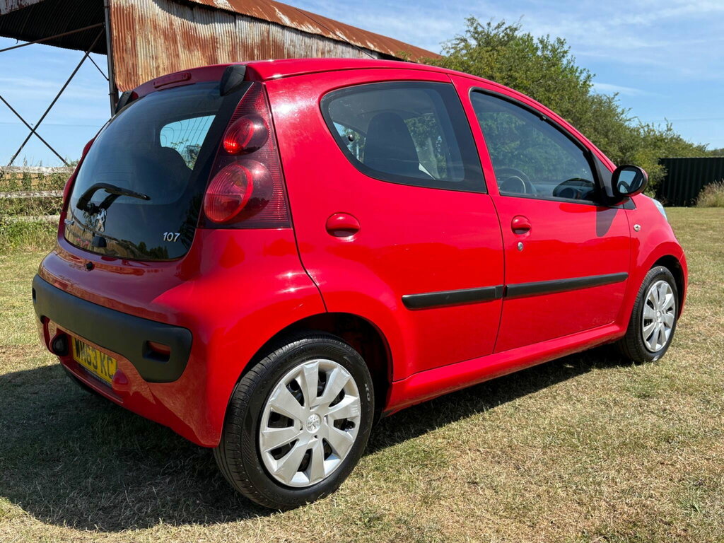 Peugeot 107 Petrol Red #8