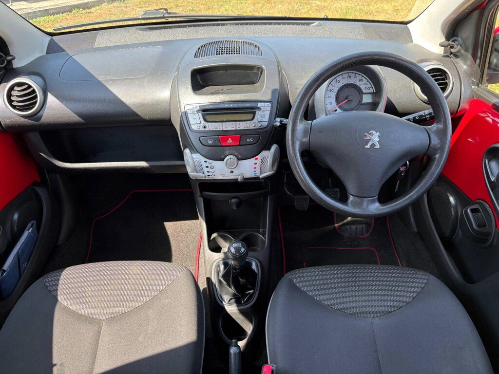 Peugeot 107 1.0 12V Active Euro 5 Red #2