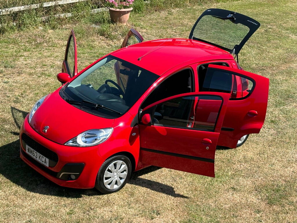 Peugeot 107 1.0 12V Active Euro 5 Red #3