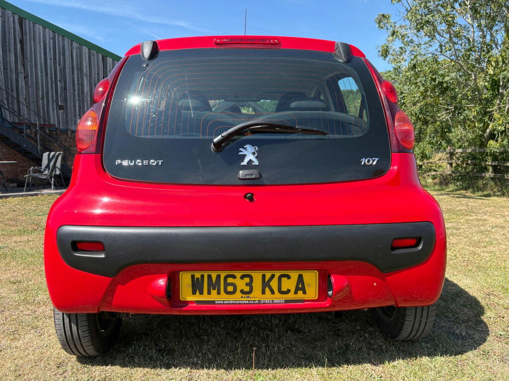 Peugeot 107 Petrol Red #9