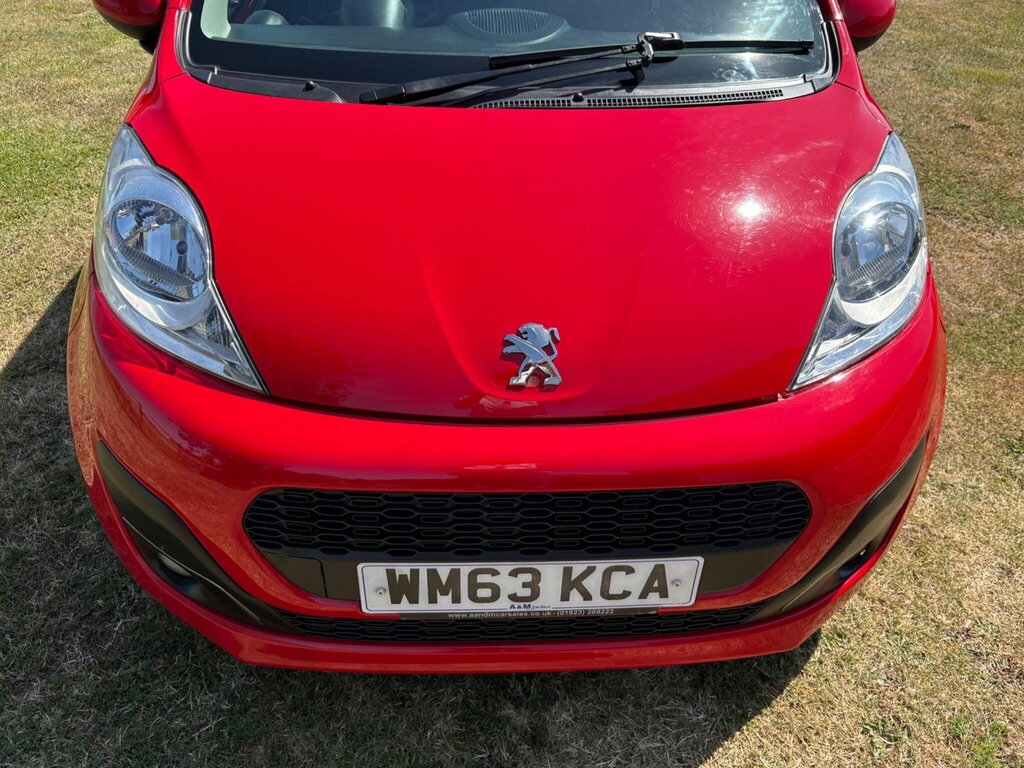 Peugeot 107 1.0 12V Active Euro 5 Red #4