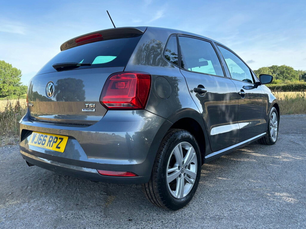 Volkswagen Polo 1.2 Tsi Bluemotion Tech Match Euro 6 Ss Grey #6