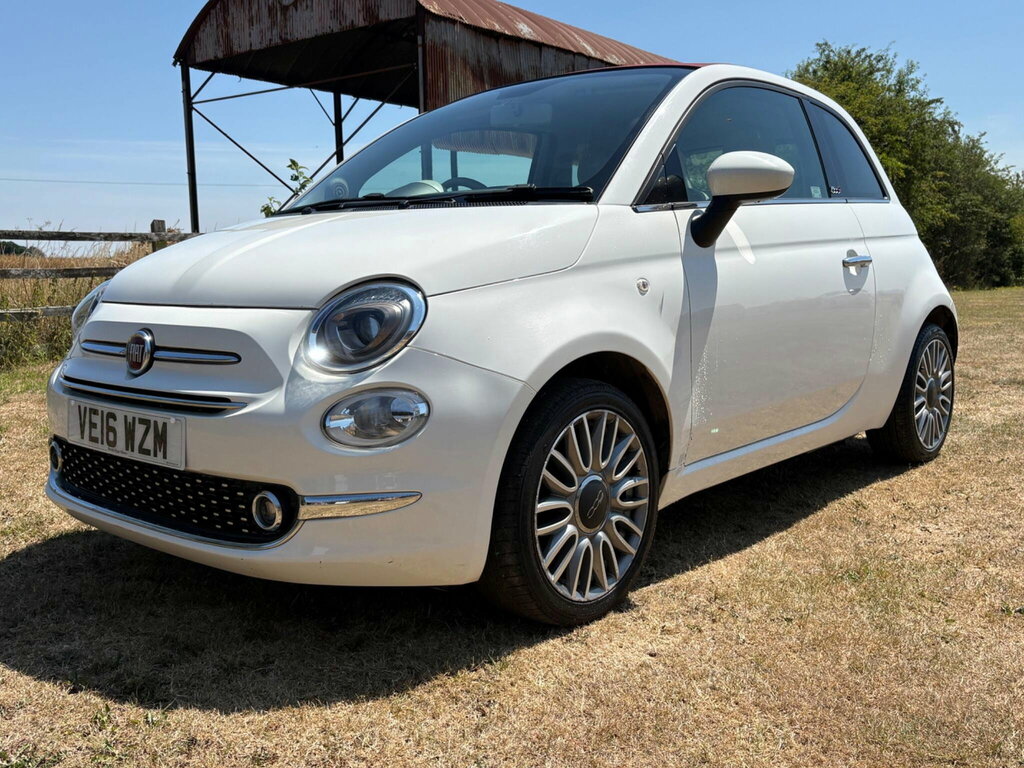 Fiat 500C 1.2 Eco Lounge Euro 6 Ss White #4