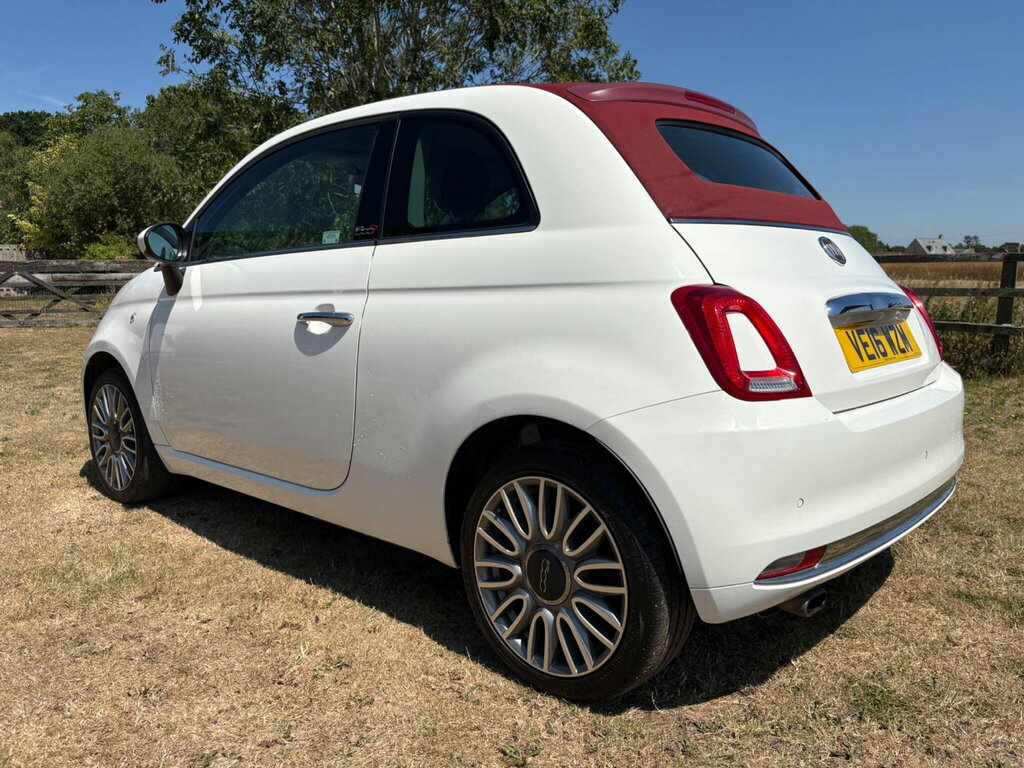Fiat 500C 1.2 Eco Lounge Euro 6 Ss White #6
