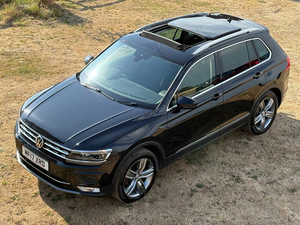 Volkswagen Tiguan 2.0 Tdi Bluemotion Tech Sel Dsg 4Motion Euro 6 S MF17XRD Black #4