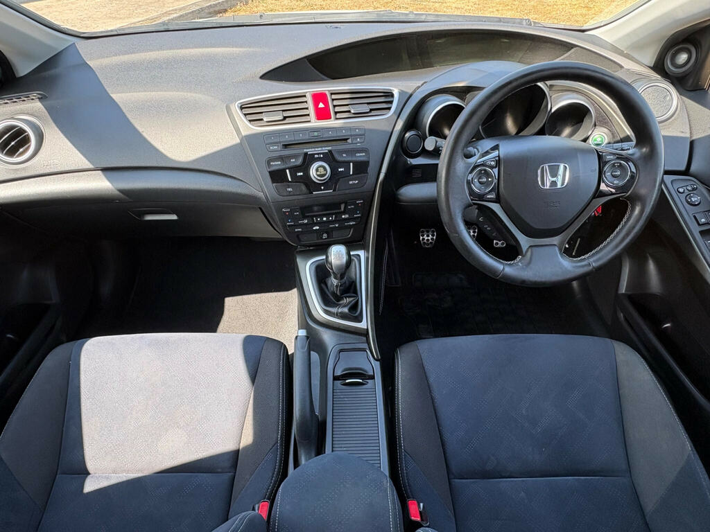 Honda Civic 1.6 I-dtec Se Plus Euro 5 Ss White #2