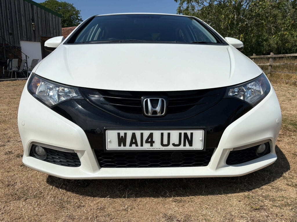 Honda Civic 1.6 I-dtec Se Plus Euro 5 Ss White #4