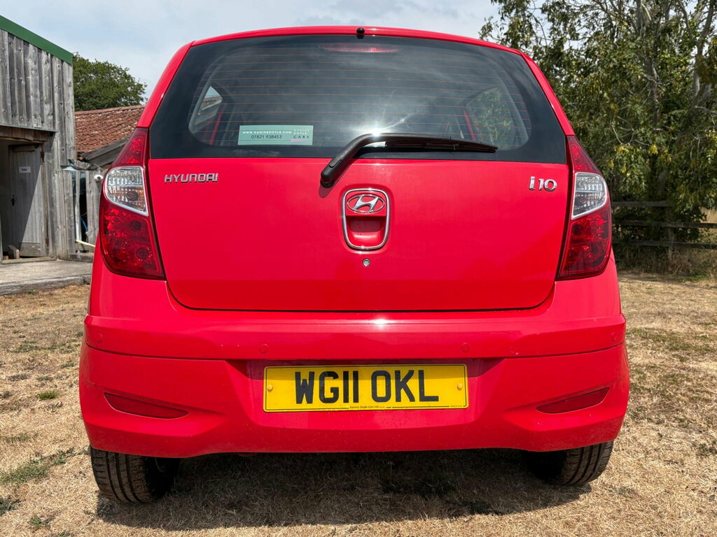 Hyundai I10 1.2 Active 85 Bhp Black #12