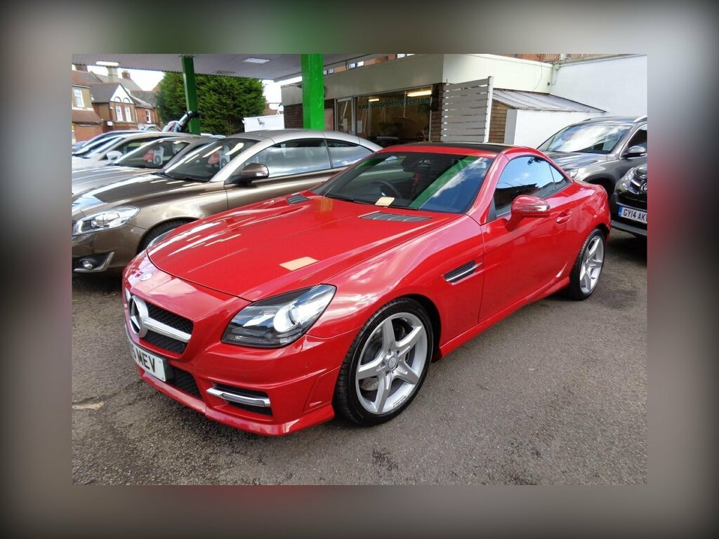 Mercedes-Benz SLK 2.1 Slk250 Cdi Amg Sport Convertible G- Red #2