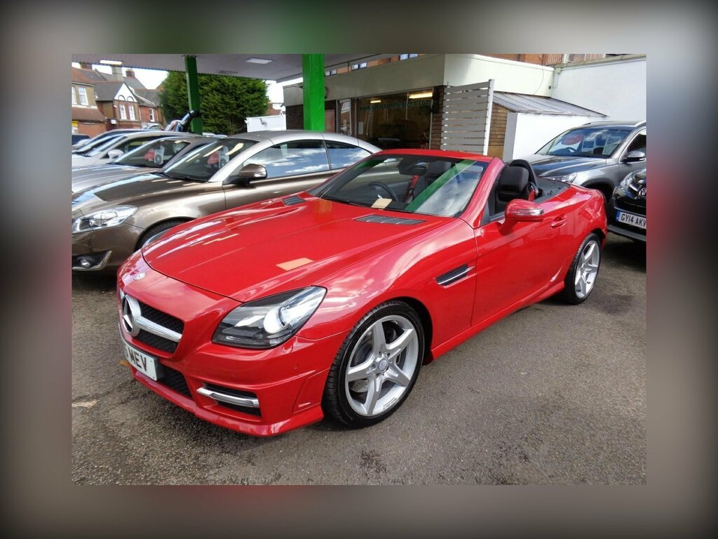 Mercedes-Benz SLK 2.1 Slk250 Cdi Amg Sport Convertible G- Red