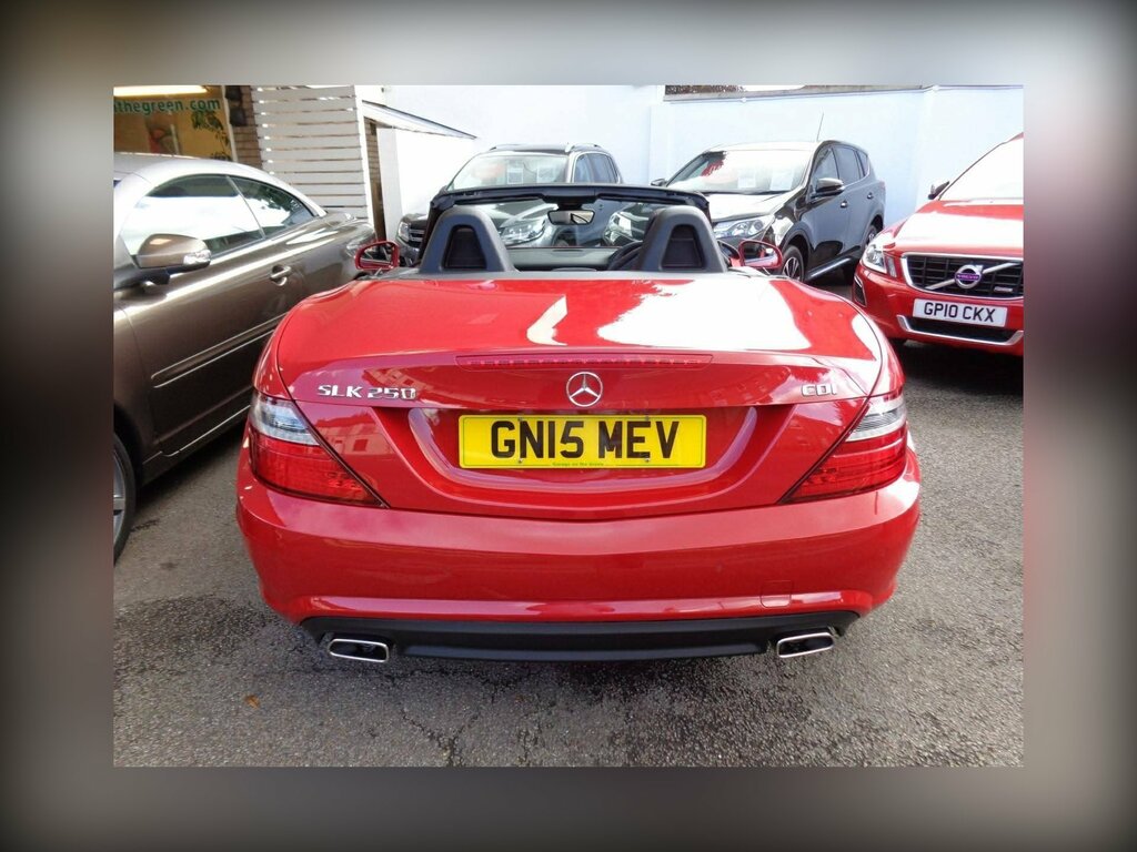 Mercedes-Benz SLK 2.1 Slk250 Cdi Amg Sport Convertible G- Red #4