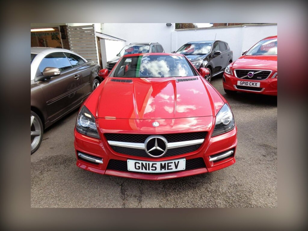 Mercedes-Benz SLK 2.1 Slk250 Cdi Amg Sport Convertible G- Red #3