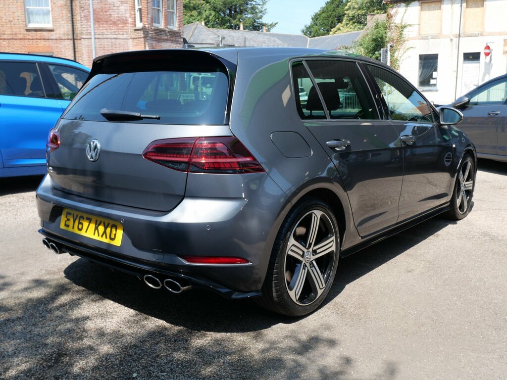 Volkswagen Golf 2.0 Tsi Bluemotion Tech R Dsg 4Motion Euro 6 Ss EY67KXO Grey #4