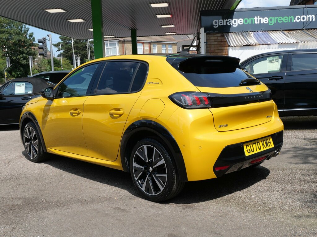 Peugeot 208 1.2 Puretech Gt Line Euro 6 Ss GU70KWH Yellow #6