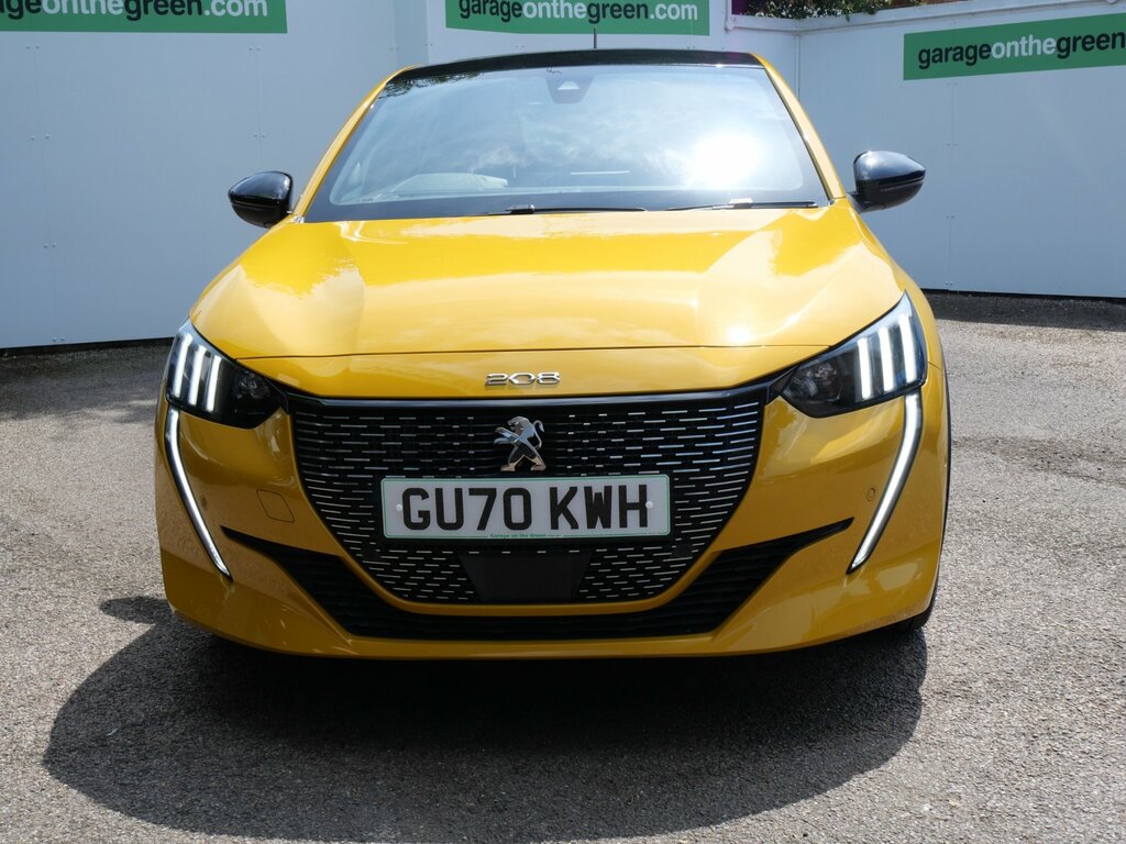 Peugeot 208 1.2 Puretech Gt Line Euro 6 Ss GU70KWH Yellow #2