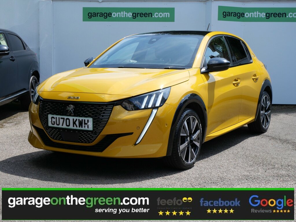 Peugeot 208 1.2 Puretech Gt Line Euro 6 Ss Yellow