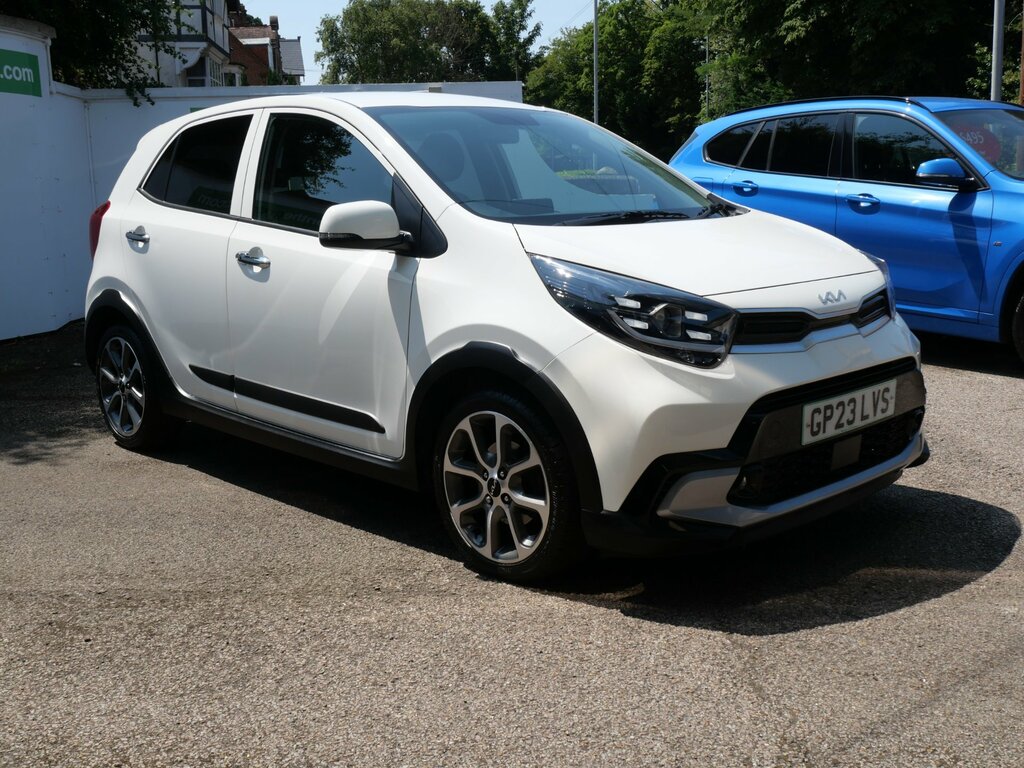 Kia Picanto 1.0 Dpi X-line S Amt Euro 6 Ss 1 Owner GP23LVS White #3