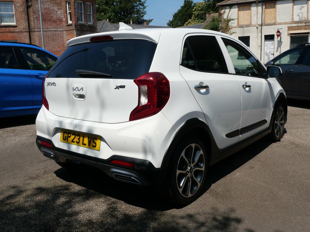 Kia Picanto 1.0 Dpi X-line S Amt Euro 6 Ss 1 Owner GP23LVS White #4
