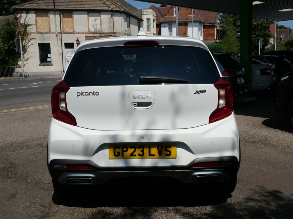 Kia Picanto 1.0 Dpi X-line S Amt Euro 6 Ss 1 Owner GP23LVS White #5