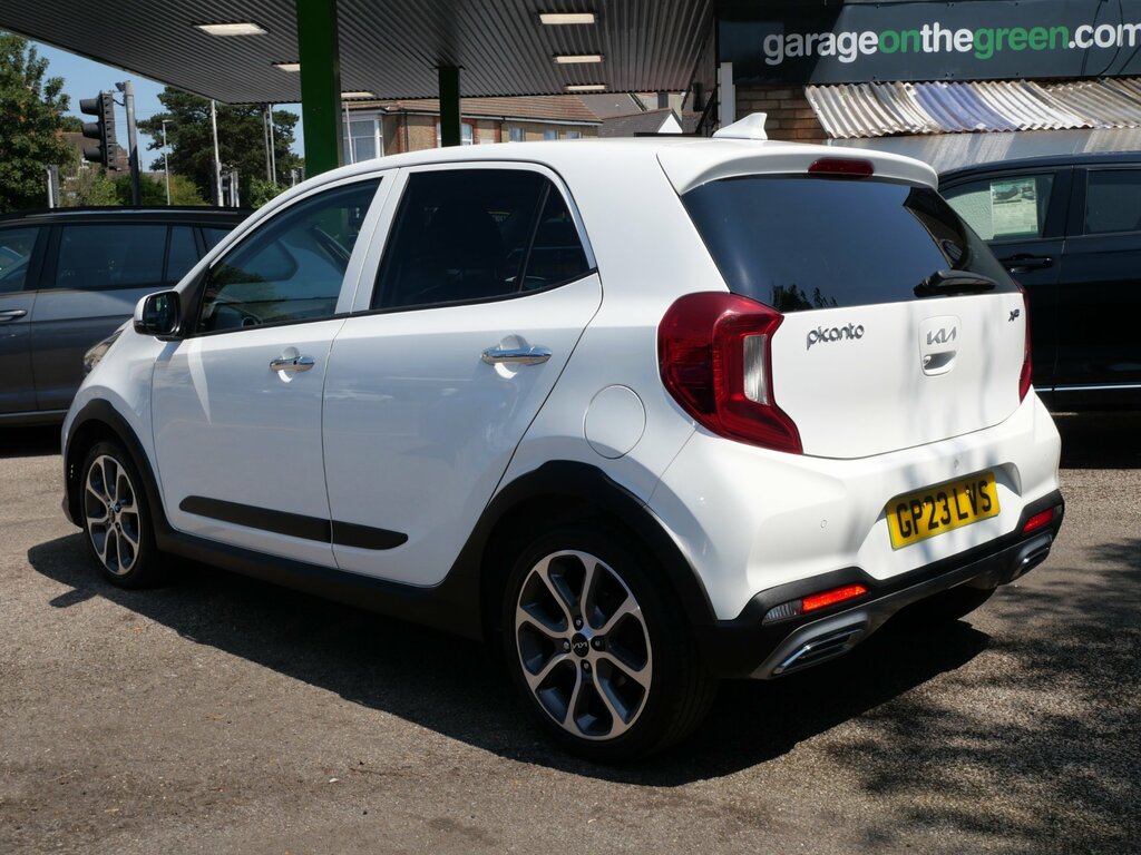Kia Picanto 1.0 Dpi X-line S Amt Euro 6 Ss 1 Owner GP23LVS White #6