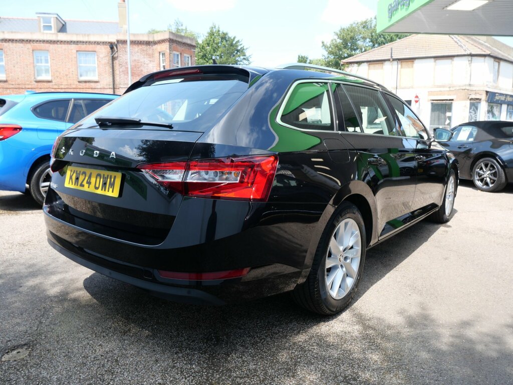 Skoda Superb 2.0 Tdi Se Dsg Euro 6 Ss 1 Owner 14000 Mile KW24OWM Black #4