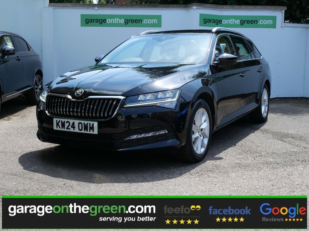 Skoda Superb 2.0 Tdi Se Dsg Euro 6 Ss 1 Owner 14000 Mile KW24OWM Black