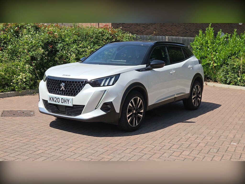 Peugeot 2008 1.2 Puretech Gt Line Euro 6 Ss KN20OHY White #2