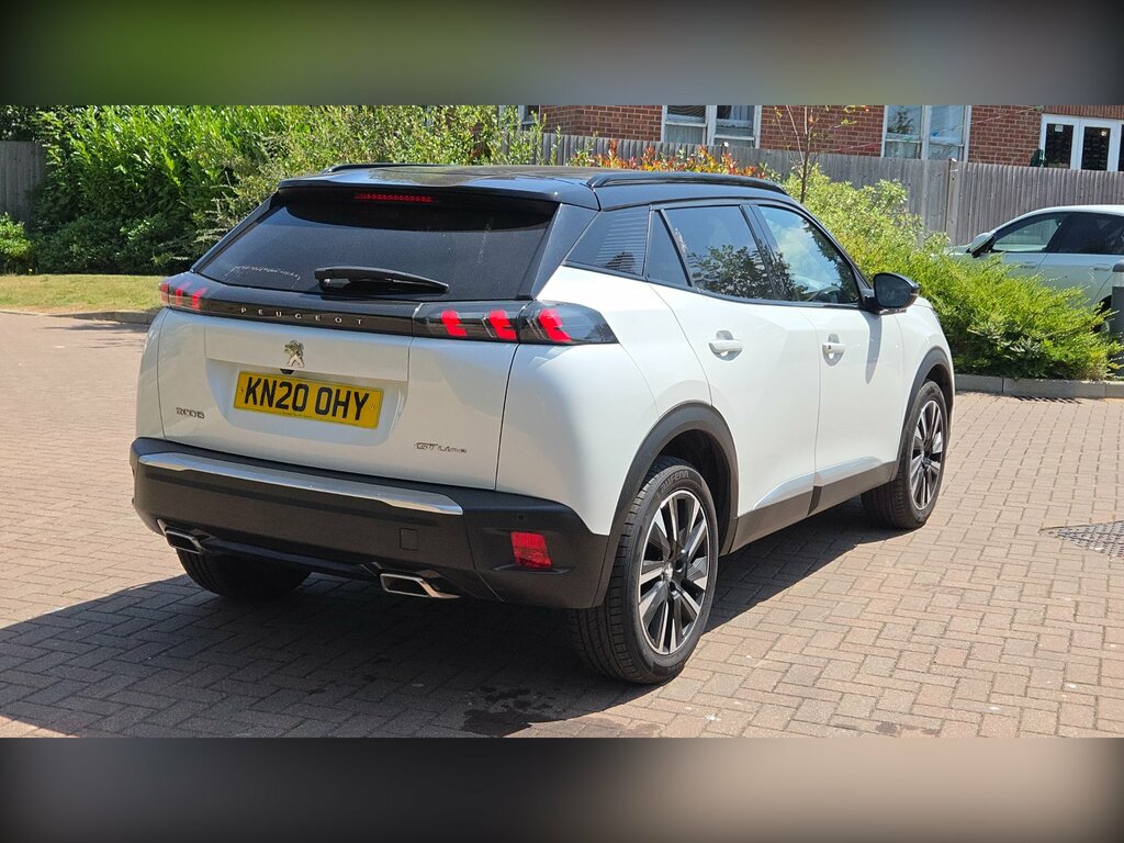 Peugeot 2008 1.2 Puretech Gt Line Euro 6 Ss KN20OHY White #5