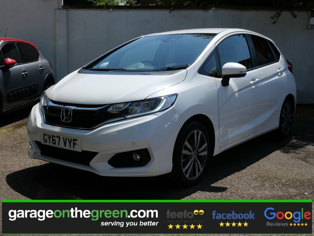 Honda Jazz 1.3 I-vtec Ex Cvt Euro 6 Ss Only 10000 Mile White