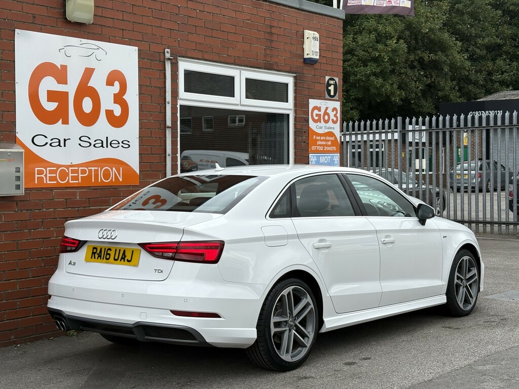 Audi A3 2.0 Tdi S Line White #3
