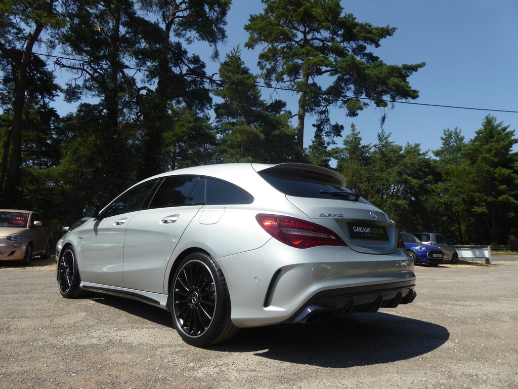 Mercedes-Benz CLA Class Estate 2.0 Cla45 Amg Shooting Brake 201818 Silver