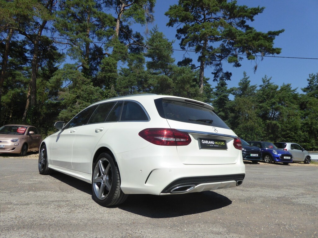 Mercedes-Benz C Class 2.1 C250 Bluetec Amg Line White #2