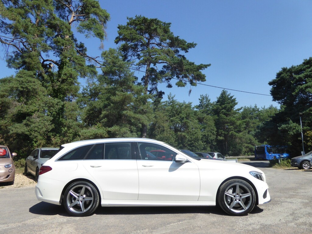 Mercedes-Benz C Class 2.1 C250 Bluetec Amg Line White #4
