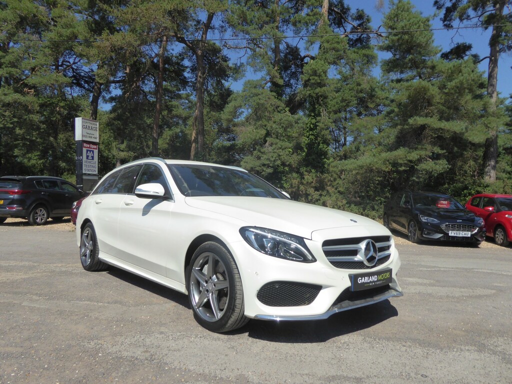 Mercedes-Benz C Class 2.1 C250 Bluetec Amg Line White #3