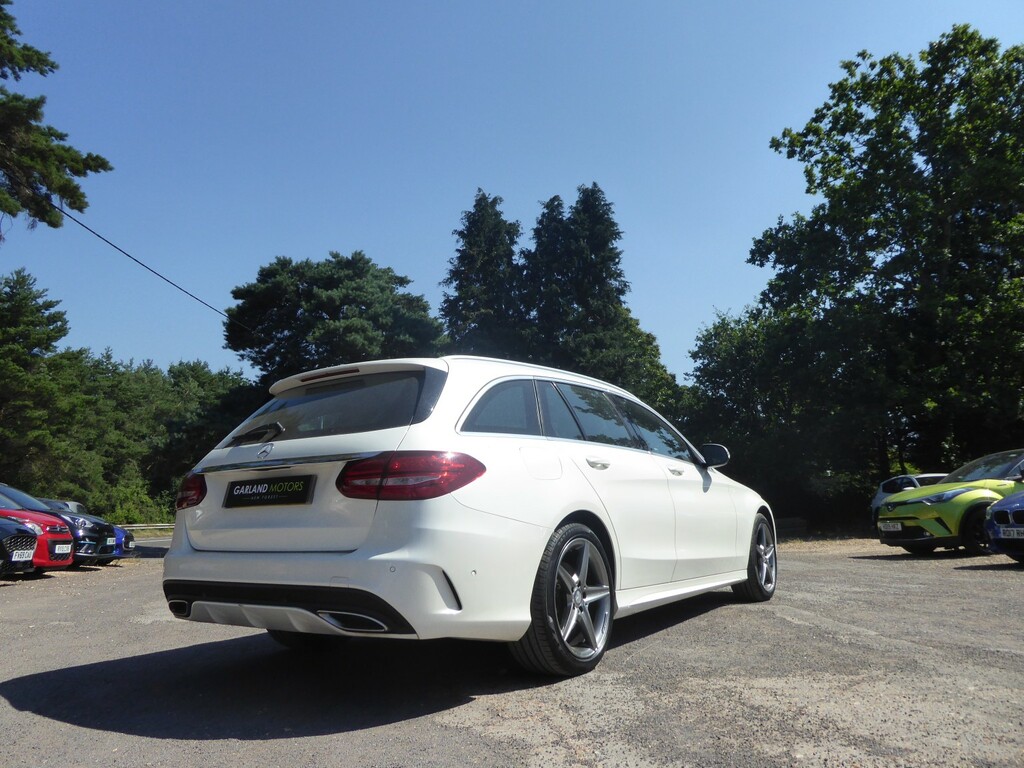 Mercedes-Benz C Class 2.1 C250 Bluetec Amg Line White #5