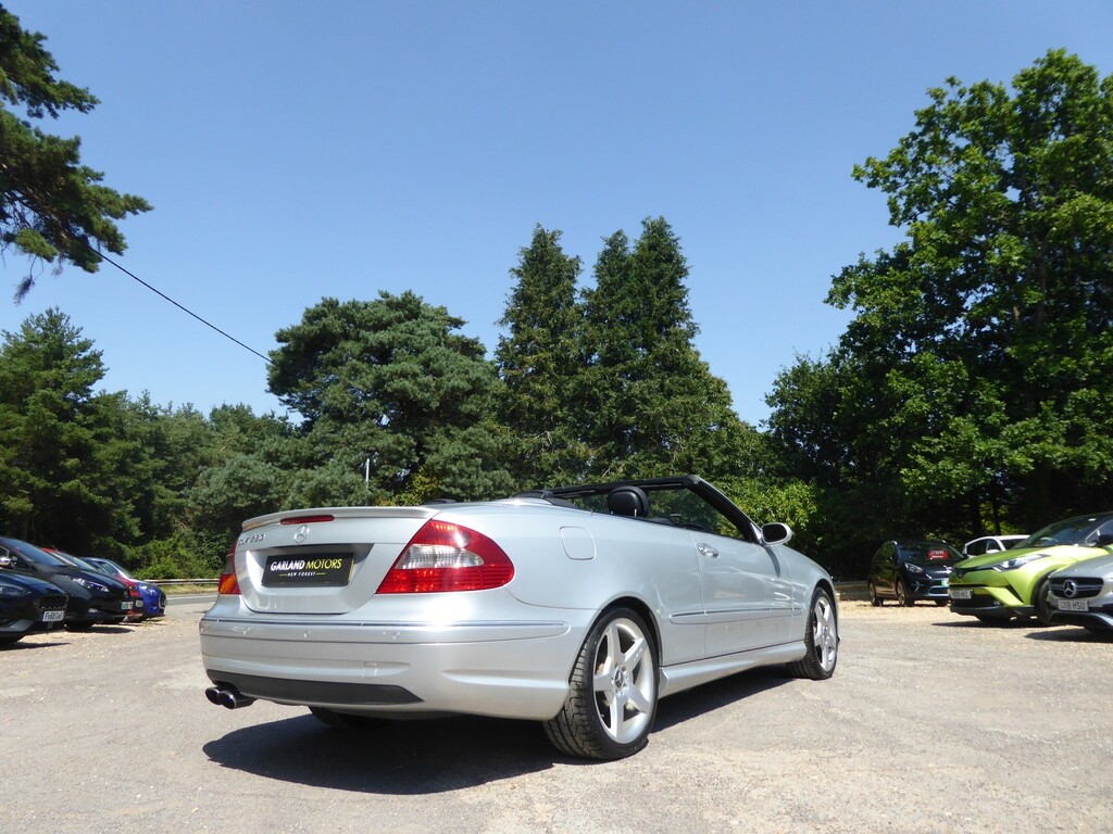 Mercedes-Benz CLK Convertible 3.0 Clk280 Sport 200707 Silver #5