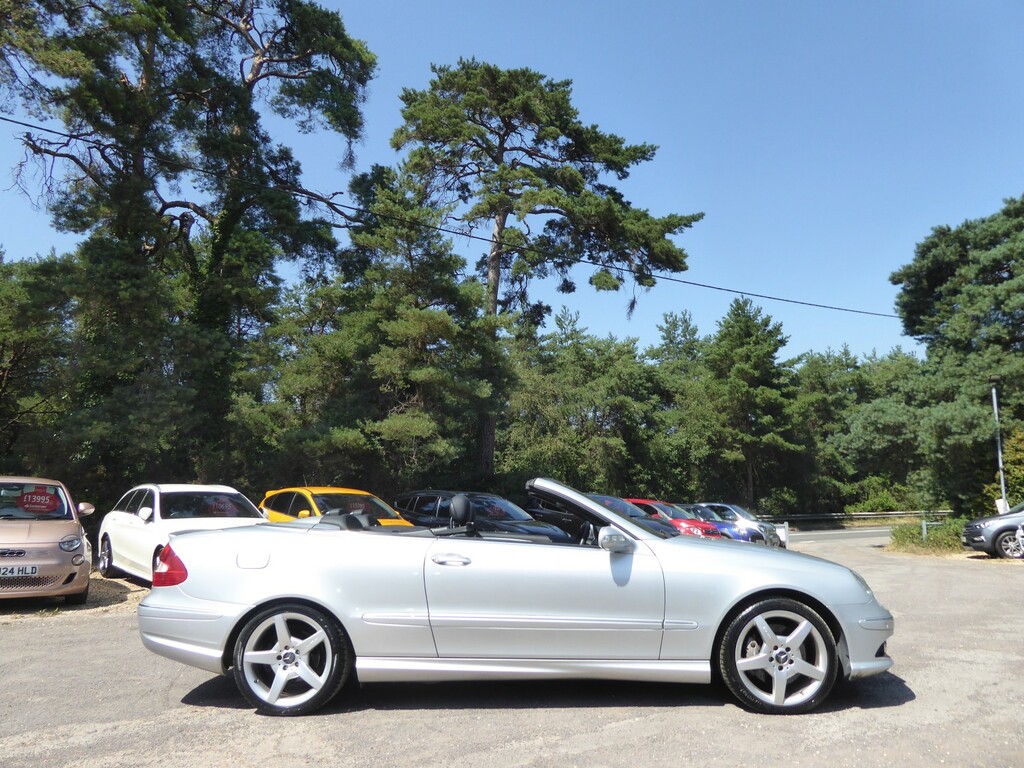 Mercedes-Benz CLK Convertible 3.0 Clk280 Sport 200707 Silver #4