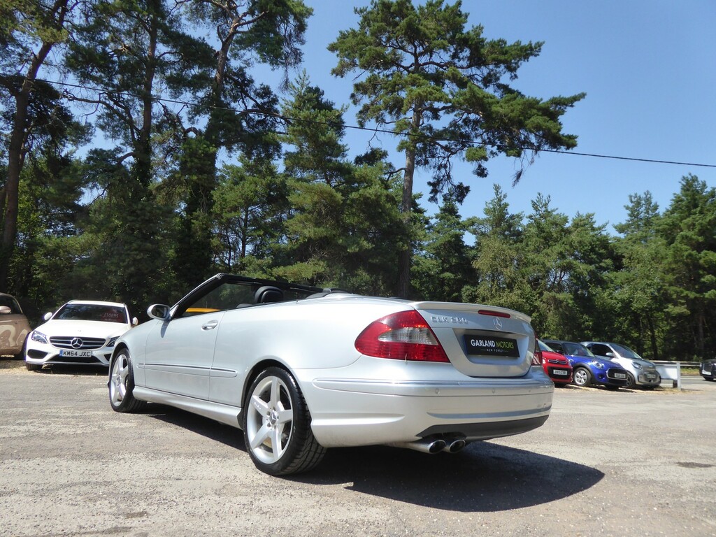 Mercedes-Benz CLK Convertible 3.0 Clk280 Sport 200707 Silver #2