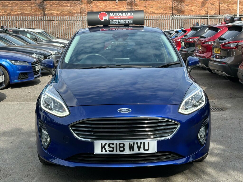 Ford Fiesta 1.0T Ecoboost Titanium Euro 6 Ss KS18WVU Blue #2