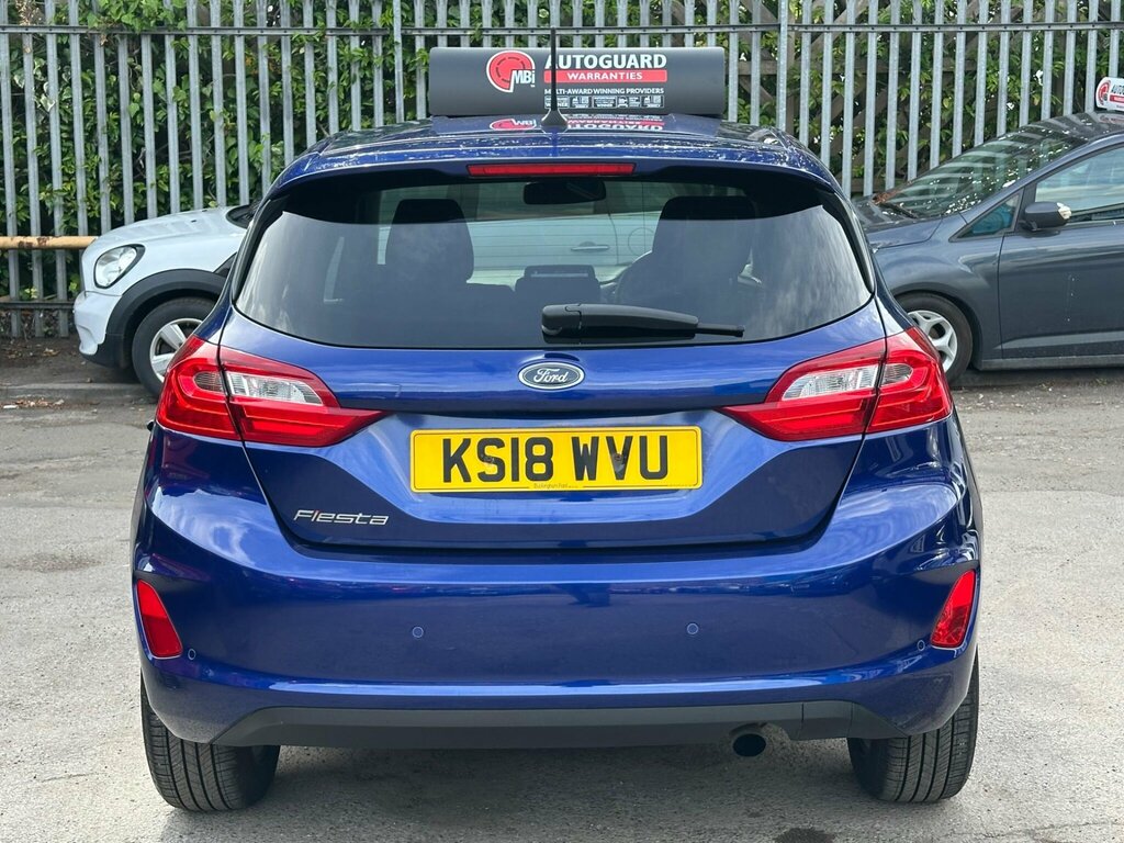 Ford Fiesta 1.0T Ecoboost Titanium Euro 6 Ss KS18WVU Blue #5