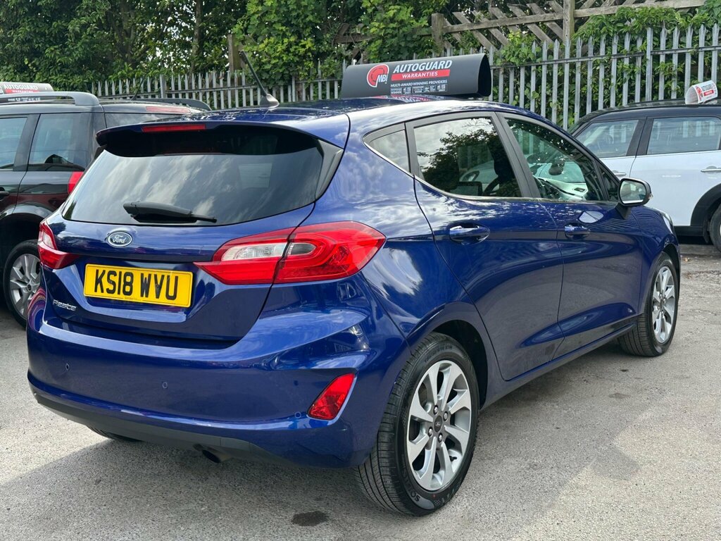 Ford Fiesta 1.0T Ecoboost Titanium Euro 6 Ss KS18WVU Blue #6