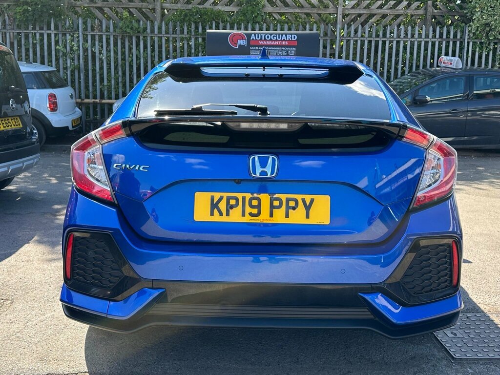 Honda Civic 1.0 Vtec Turbo Sr Euro 6 Ss Blue #4