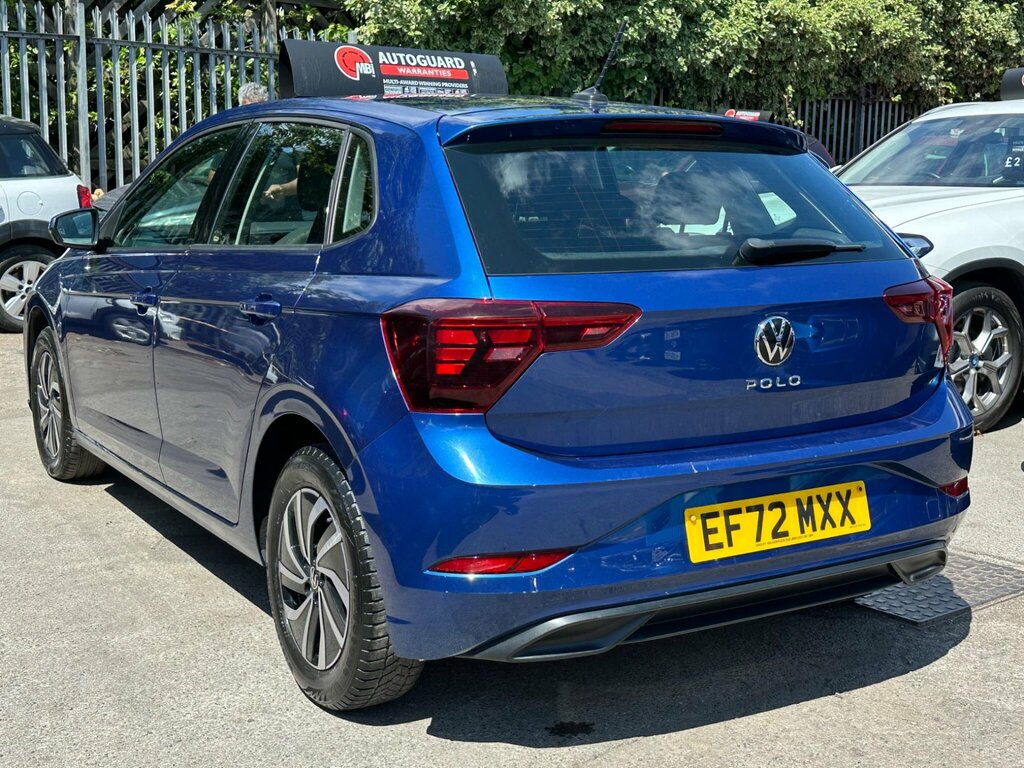 Volkswagen Polo 1.0 Evo Life Euro 6 Ss EF72MXX Blue #4