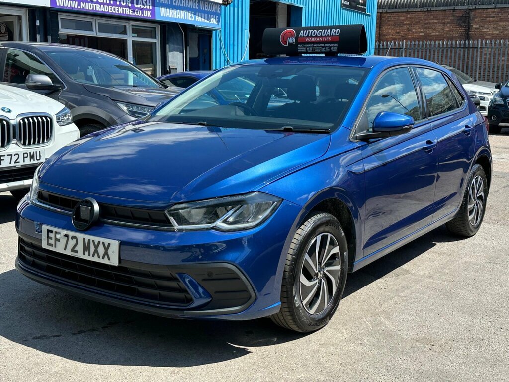 Volkswagen Polo 1.0 Evo Life Euro 6 Ss EF72MXX Blue #3