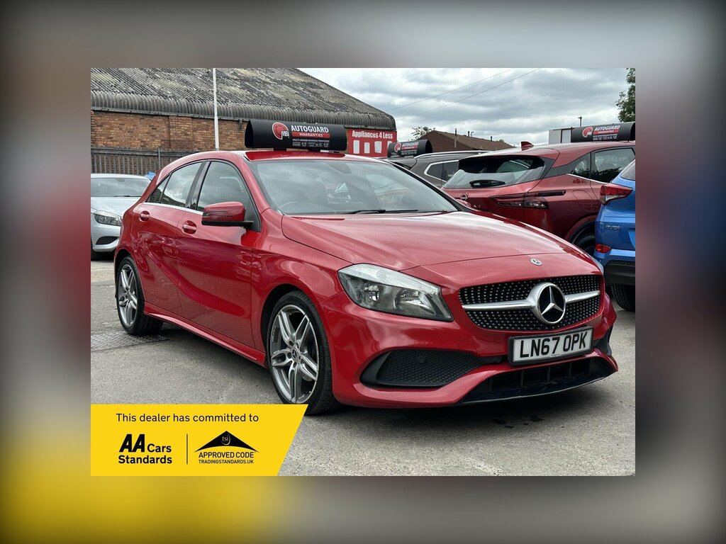 Mercedes-Benz A Class 1.5 A180d Amg Line Euro 6 Ss Red