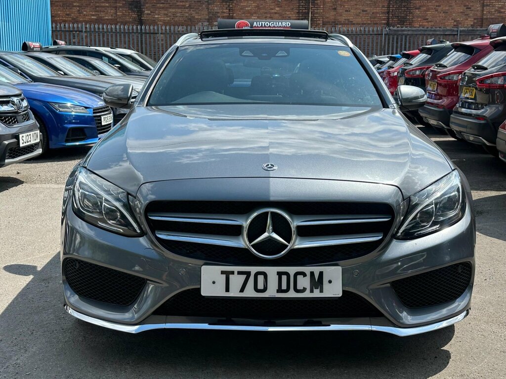 Mercedes-Benz C Class 2.1 C300dh Amg Line Premium G-tronic Euro 6 S Grey #2